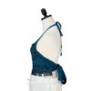 Bikini Top/ Rayon Halter Neck Embroidery and Fringe Crop Top with Tie in the Back, 1 Size Fits Most - Image 49