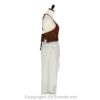 Bikini Top/ Rayon Halter Neck Embroidery and Fringe Crop Top with Tie in the Back, 1 Size Fits Most - Image 13
