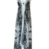 Batik Scarf Dress Dori with Halter Neck & Back Ties - Image 9