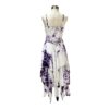 2 Layer Tie Dye Handkerchief Dress with Front Corset & Adjustable Straps - Image 10