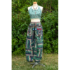 Striped Nepal Boho Harem Patch Pants - Image 5