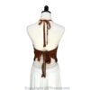 Bikini Top/ Rayon Halter Neck Embroidery and Fringe Crop Top with Tie in the Back, 1 Size Fits Most - Image 17