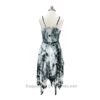 2 Layer Tie Dye Handkerchief Dress with Front Corset & Adjustable Straps - Image 25