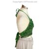 Bikini Top/ Rayon Halter Neck Embroidery and Fringe Crop Top with Tie in the Back, 1 Size Fits Most - Image 26