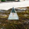 Selenite & Kambaba Jasper Base Tree of Life Orgonite Pyramid: Absolute Purification & Grounding Shield (3-Inch) - Image 3