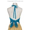 Bikini Top/ Rayon Halter Neck Embroidery and Fringe Crop Top with Tie in the Back, 1 Size Fits Most - Image 22