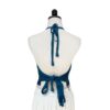 Bikini Top/ Rayon Halter Neck Embroidery and Fringe Crop Top with Tie in the Back, 1 Size Fits Most - Image 48